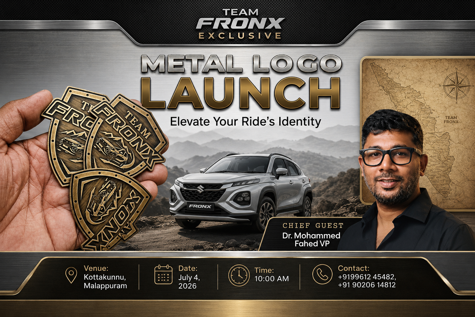 Team Fronx Logo & App Launch Event